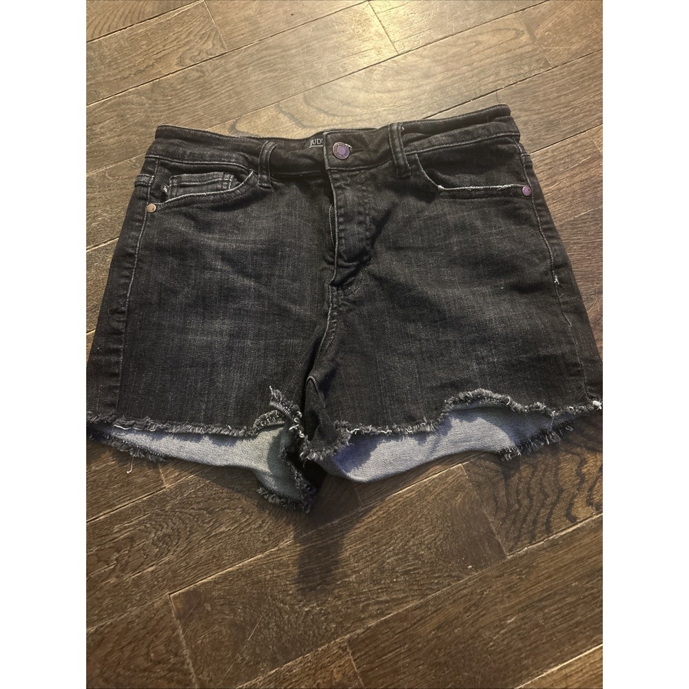 Judy Blue Black Jean Shorts